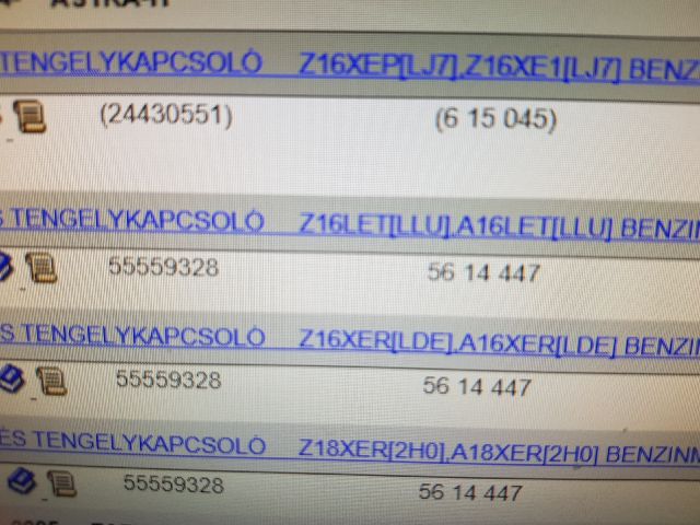 bontott OPEL ASTRA H Főtengely Szíjtárcsa