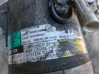 bontott OPEL ASTRA H Klímakompresszor