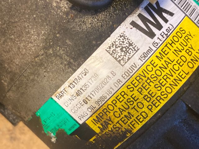 bontott OPEL ASTRA H Klímakompresszor