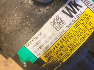 bontott OPEL ASTRA H Klímakompresszor