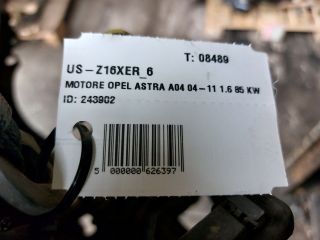 bontott OPEL ASTRA H Komplett Motor (Segédberendezésekkel)