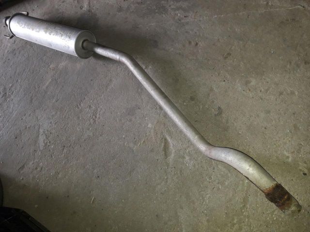 bontott OPEL ASTRA H Középső Kipufogó Dob