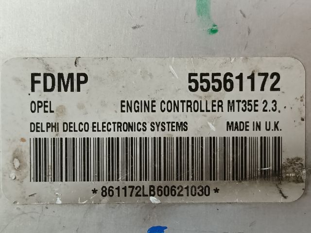 bontott OPEL ASTRA H Motorvezérlő