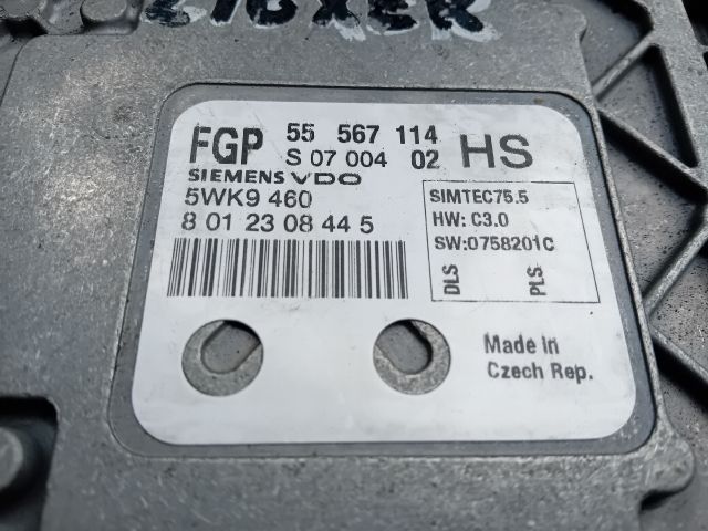 bontott OPEL ASTRA H Motorvezérlő