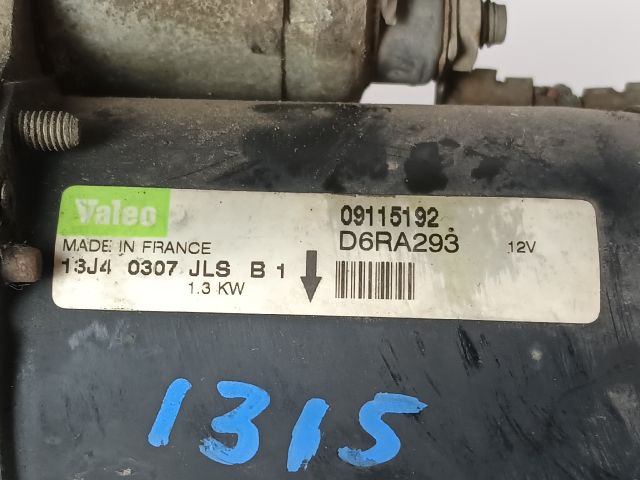 bontott OPEL ASTRA H Önindító