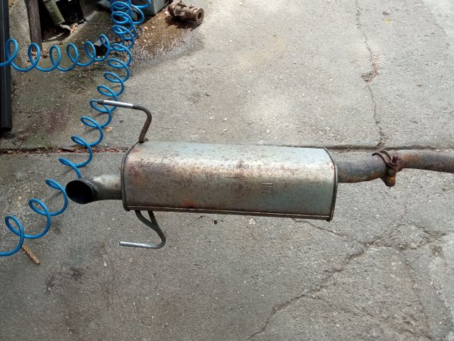 bontott OPEL ASTRA H Komplett Kipufogó Rendszer