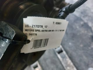 bontott OPEL ASTRA H Komplett Motor (Segédberendezésekkel)