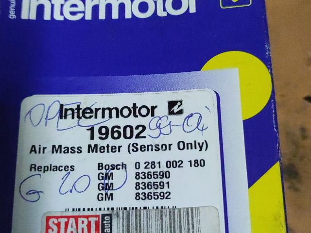 bontott OPEL ASTRA H Légtömegmérő