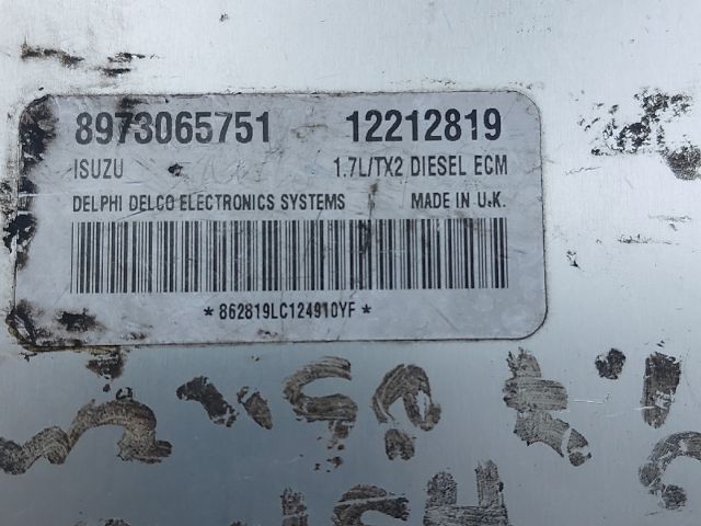 bontott OPEL ASTRA H Motorvezérlő