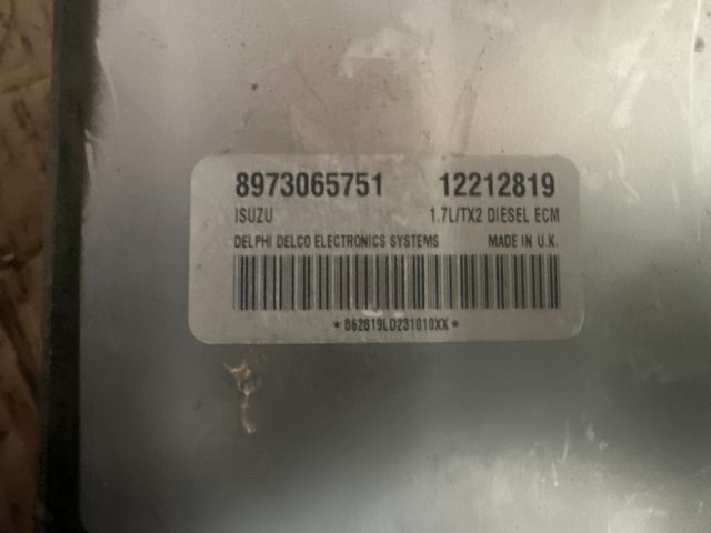 bontott OPEL ASTRA H Motorvezérlő