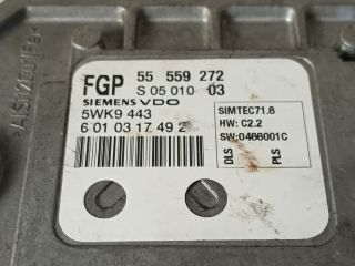 bontott OPEL ASTRA H Motorvezérlő