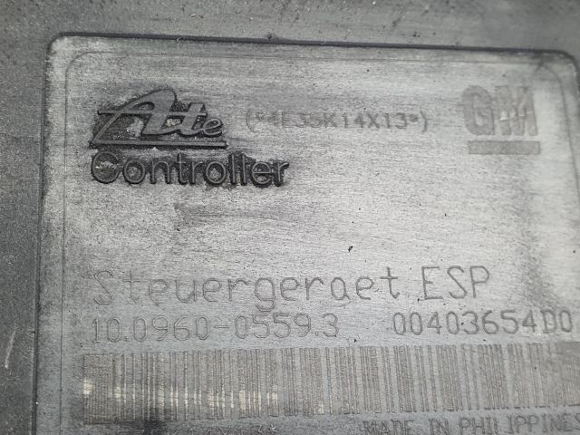 bontott OPEL ASTRA H ABS Kocka