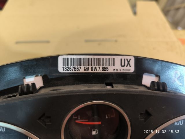 bontott OPEL ASTRA H Kilométeróra