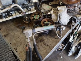 bontott OPEL ASTRA H Porlasztó Sor / Híd