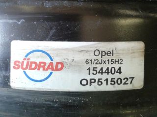 bontott OPEL ASTRA H Acélfelni (1 db)