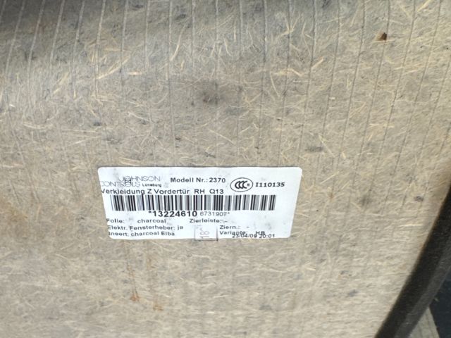 bontott OPEL ASTRA H Ajtó Kárpit Szett