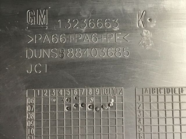 bontott OPEL ASTRA H Alsó Kormányoszlop Burkolat