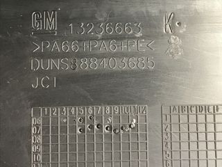 bontott OPEL ASTRA H Alsó Kormányoszlop Burkolat