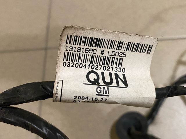 bontott OPEL ASTRA H Bal első Ajtó Kábelköteg