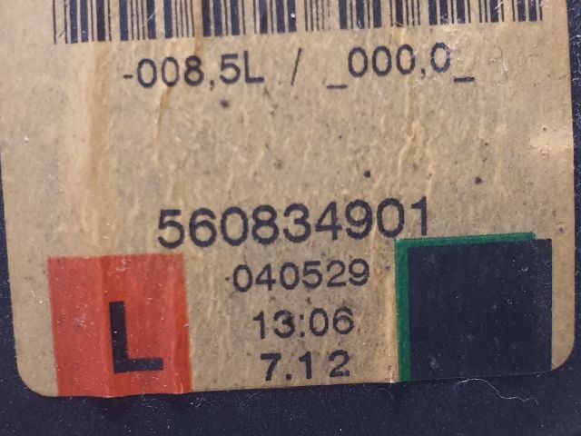 bontott OPEL ASTRA H Bal első Biztonsági Öv