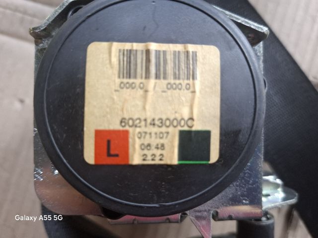 bontott OPEL ASTRA H Bal első Biztonsági Öv