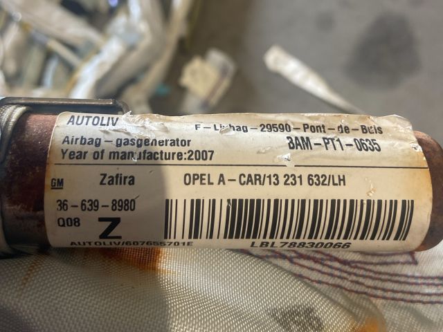 bontott OPEL ASTRA H Bal első Függöny Légzsák