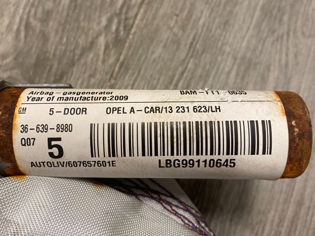 bontott OPEL ASTRA H Bal első Függöny Légzsák