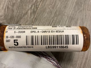 bontott OPEL ASTRA H Bal első Függöny Légzsák