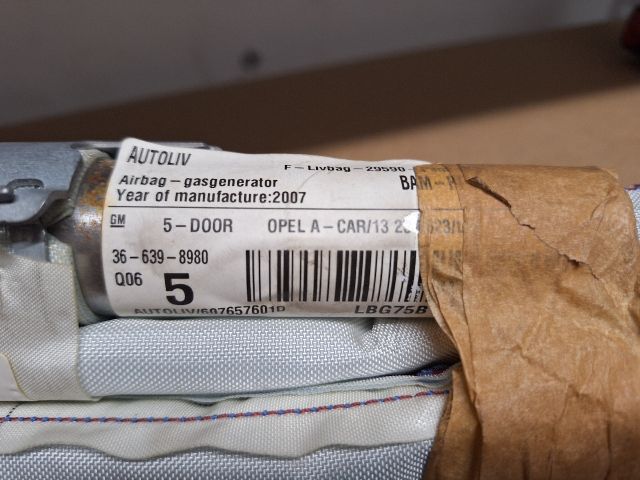 bontott OPEL ASTRA H Bal első Függöny Légzsák