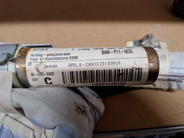 bontott OPEL ASTRA H Bal első Függöny Légzsák