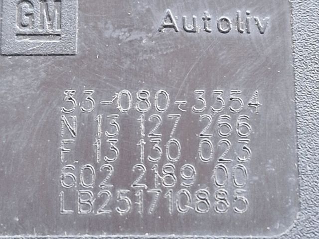 bontott OPEL ASTRA H Bal első Övfeszítő