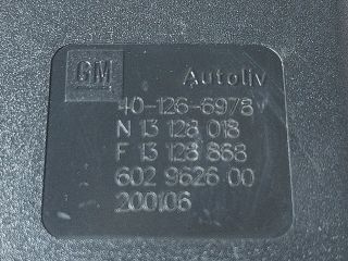 bontott OPEL ASTRA H Bal hátsó Biztonsági Öv Csat