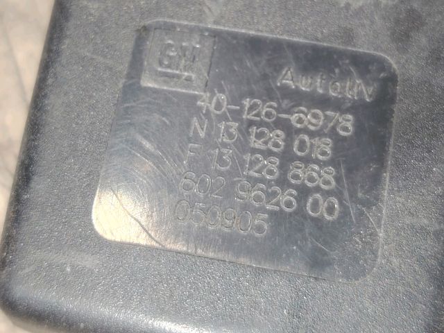 bontott OPEL ASTRA H Bal hátsó Biztonsági Öv Csat