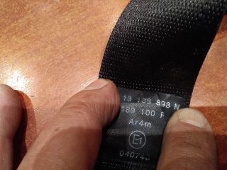 bontott OPEL ASTRA H Bal hátsó Biztonsági Öv