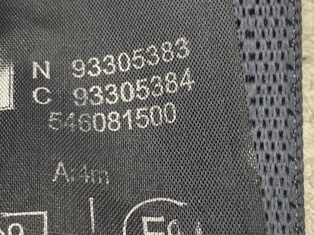 bontott OPEL ASTRA H Bal hátsó Biztonsági Öv