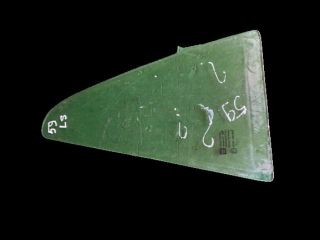 bontott OPEL ASTRA H Bal hátsó Fixüveg (Ajtóban)