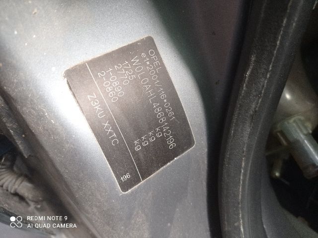 bontott OPEL ASTRA H Bal hátsó Fixüveg (Ajtóban)