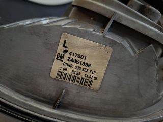 bontott OPEL ASTRA H Bal Hátsó Lámpa