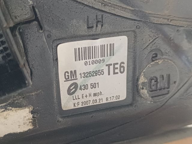 bontott OPEL ASTRA H Bal Visszapillantó Tükör (Elektromos)