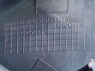 bontott OPEL ASTRA H Bal Visszapillantó Tükör Talp Burkolat