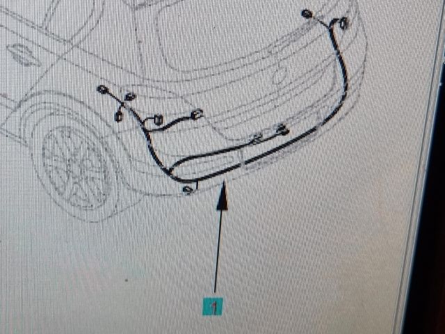 bontott OPEL ASTRA H Csomagtér Kábelköteg