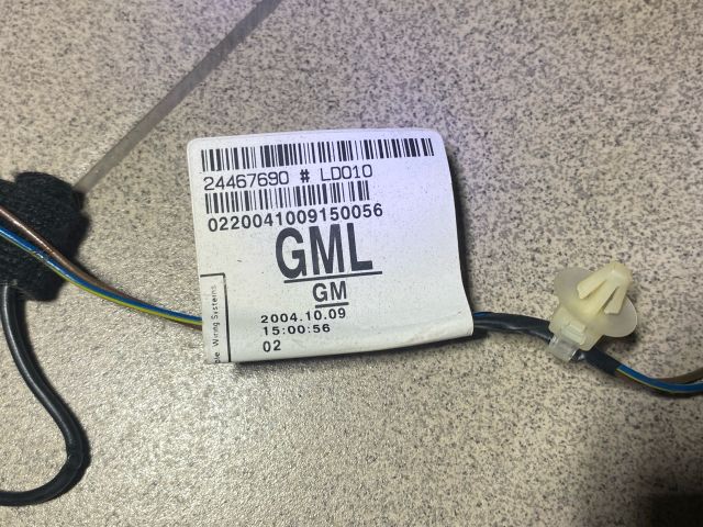 bontott OPEL ASTRA H Csomagtérajtó Kábelköteg