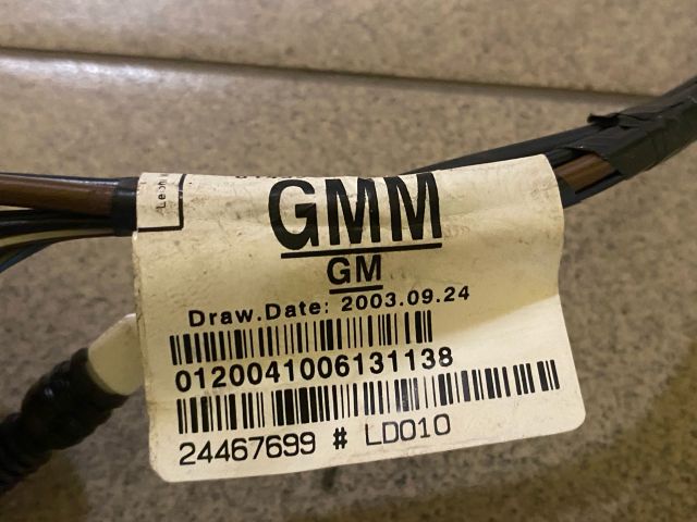 bontott OPEL ASTRA H Csomagtérajtó Kábelköteg