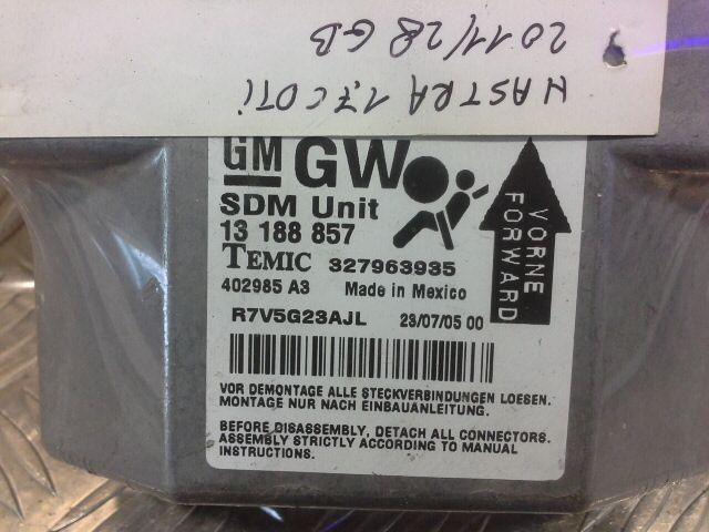 bontott OPEL ASTRA H Elektronika (Magában)