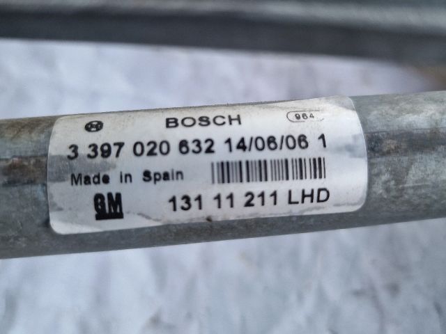 bontott OPEL ASTRA H Első Ablaktörlő Szerkezet Motorral