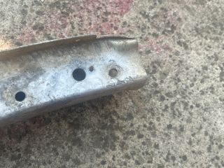 bontott OPEL ASTRA H Első Lökhárító Merevítő (Fém)