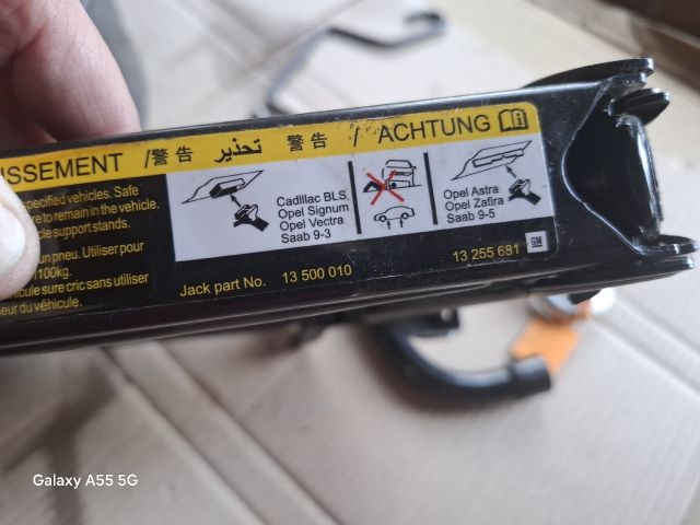 bontott OPEL ASTRA H Emelő