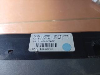 bontott OPEL ASTRA H Fűtéskapcsoló (digit klímás)