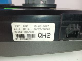 bontott OPEL ASTRA H Fűtéskapcsoló (digit klímás)