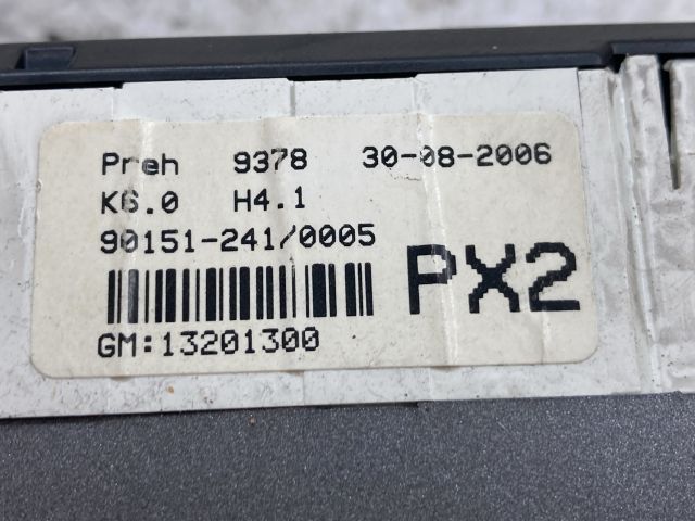 bontott OPEL ASTRA H Fűtéskapcsoló (manuális klímás)